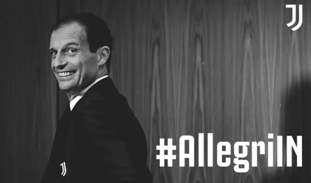 Massimiliano Allegri comienza su segunda etapa en la Juventus. Foto: Juventus Massimiliano Allegri comienza su segunda etapa en la Juventus. Foto: Juventus