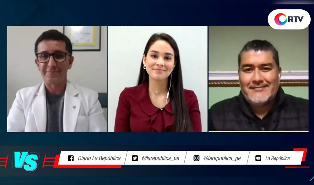 Mauricio Miranda de Fuerza Popular y Antonio Quispe del partido Perú Libre debaten en #VersusElectoral. Foto: captura/RTV Mauricio Miranda de Fuerza Popular y Antonio Quispe del partido Perú Libre debaten en #VersusElectoral. Foto: captura/RTV