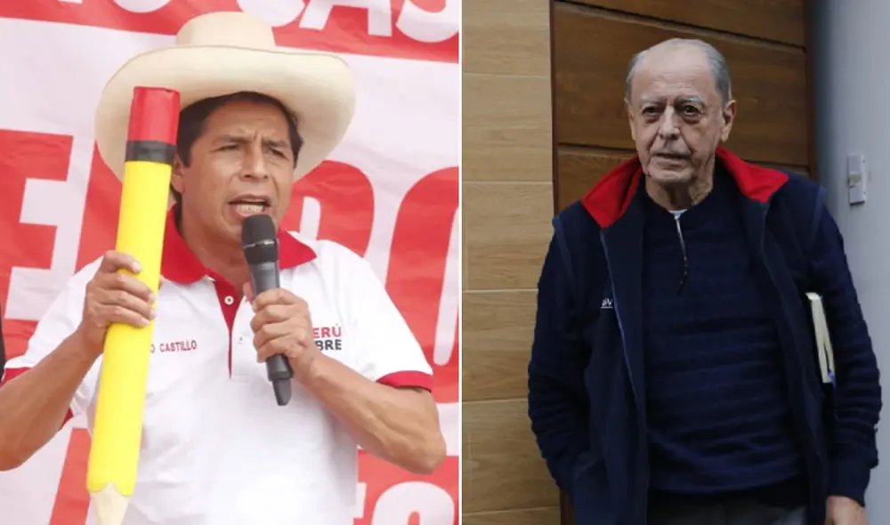 Castillo y Webb se reunieron la mañana de este viernes. Foto: composición/La República