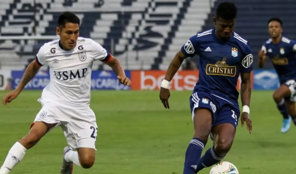 Sporting Cristal ganó 2-0 a San Martín en el último enfrentamiento. Foto: Prensa FPF Sporting Cristal ganó 2-0 a San Martín en el último enfrentamiento. Foto: Prensa FPF