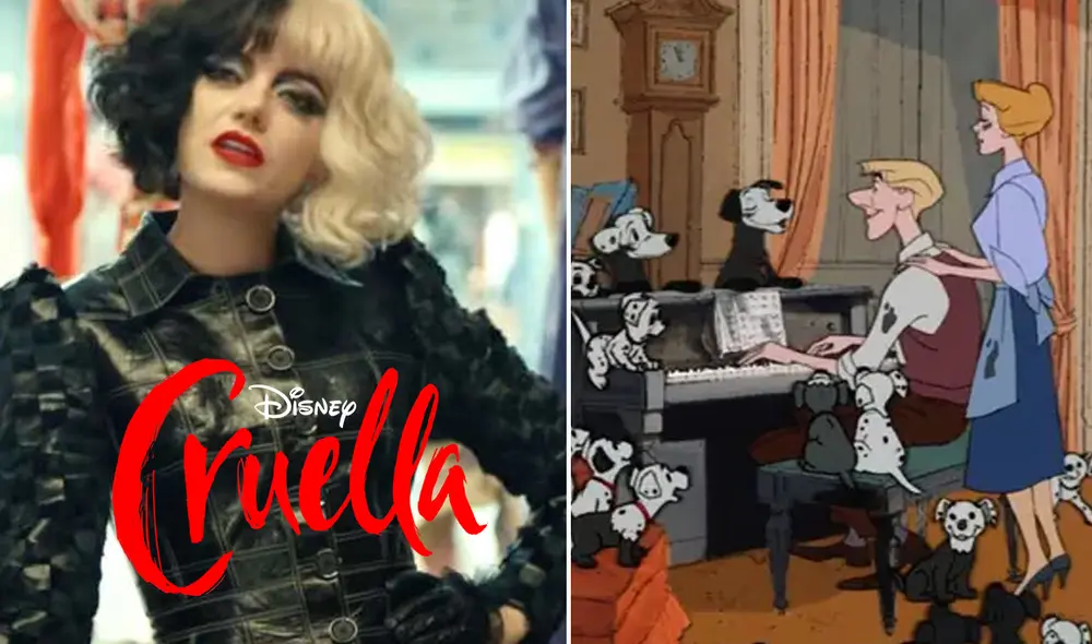 Emma Stone lleva a cabo la nueva versión de Cruella, la villana de Disney. Foto: Disney