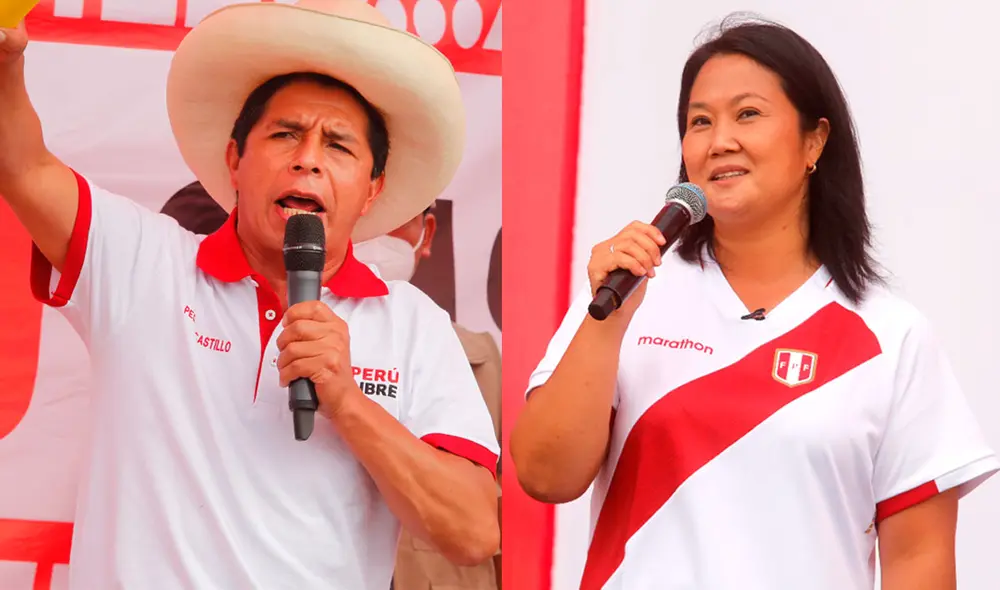 Los resultados de la última encuesta presidencial fueron presentados a menos de diez días de la segunda vuelta 2021. Foto: composición/Grupo La República