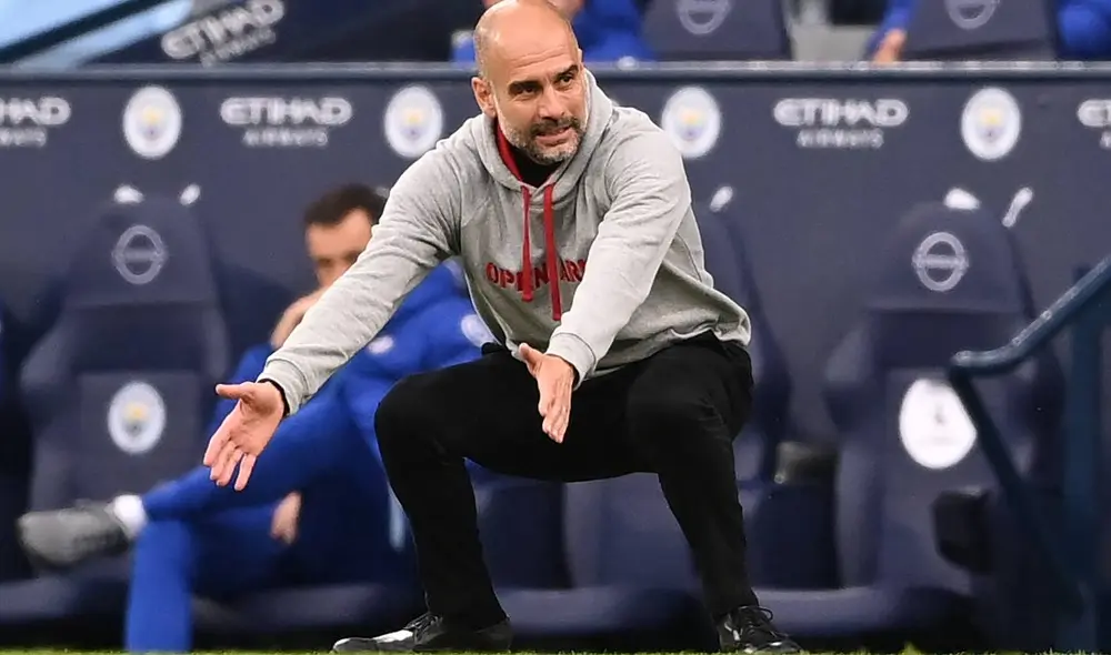 Guardiola dirigirá su tercera final en su carrera como entrenador. Foto: AFP/Laurence Griffiths Guardiola dirigirá su tercera final en su carrera como entrenador. Foto: AFP/Laurence Griffiths