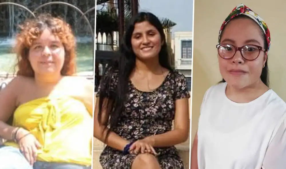 De derecha a izquierda: Claudia Rentería, Andrea Burga y Angela Loayza. Foto: composición LR