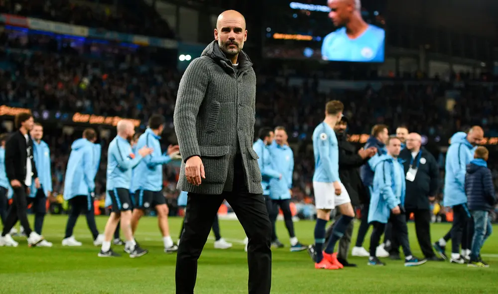 'Pep' Guardiola llegó al City en 2016 y lo llevó a ganar tres títulos de Premier League. Foto: AFP