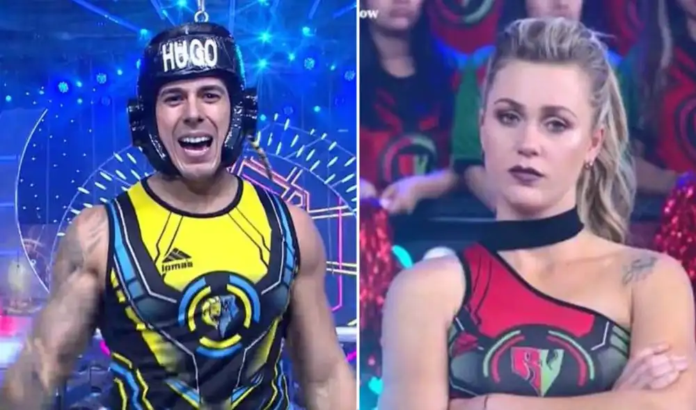 Hugo García pasó a zona de riesgo como consecuencia por no culminar el reto. Foto: composición/ Twitter. Hugo García pasó a zona de riesgo como consecuencia por no culminar el reto. Foto: composición/ Twitter.