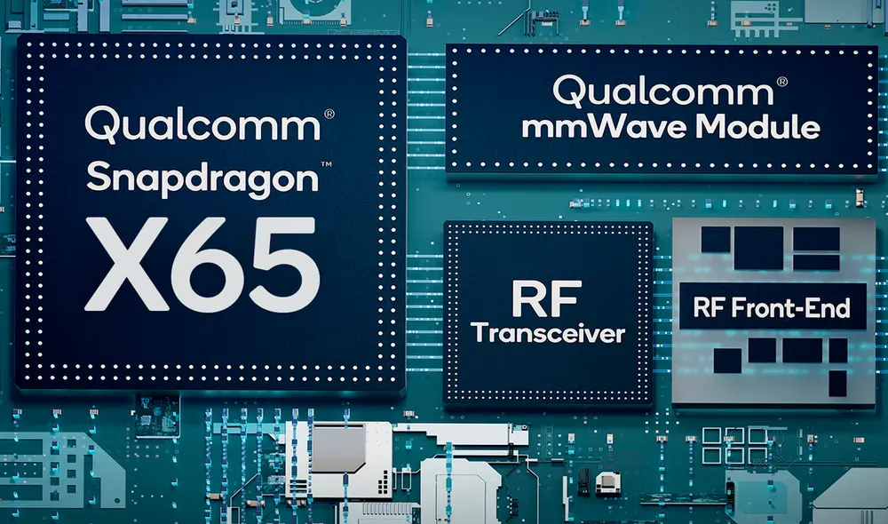 El Snapdragon X65 5G también tendrá una eficiencia energética mejorada. Foto: Qualcomm