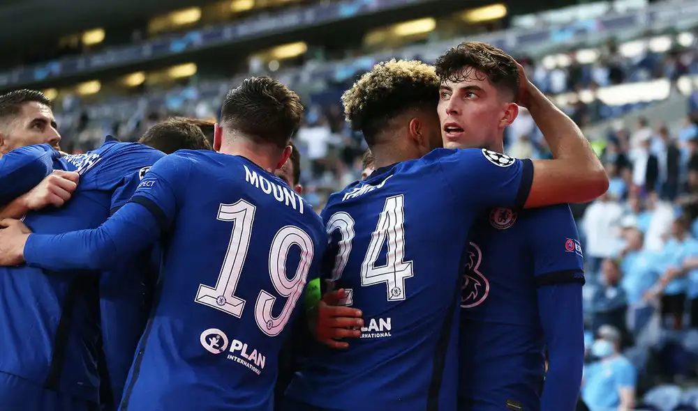 Chelsea venció al Manchester City y se consagró campeón de la Champions League 2020-2021. Foto: AFP Chelsea venció al Manchester City y se consagró campeón de la Champions League 2020-2021. Foto: AFP