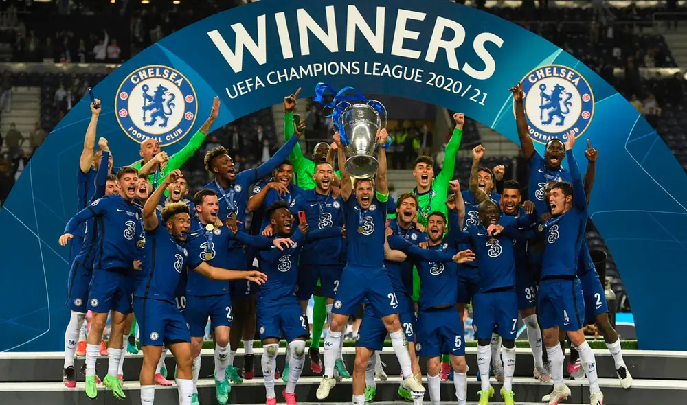 Chelsea salió campeón de la Champions League 2020-21 tras vencer por la mínima (1-0) al City en el do Dragao. Foto: AFP