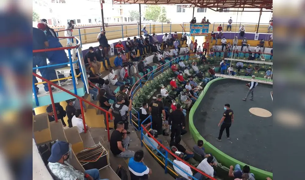 Asistentes y organizadores fueron multados. Foto: difusión