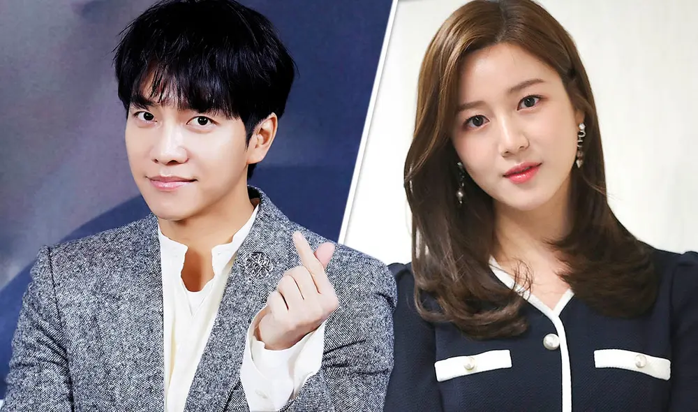 Lee Seung Gi, de 34 años, y Lee Da In, de 28, confirmaron su relación el 24 de mayo del 2021. Foto: composición StarDaily/News1