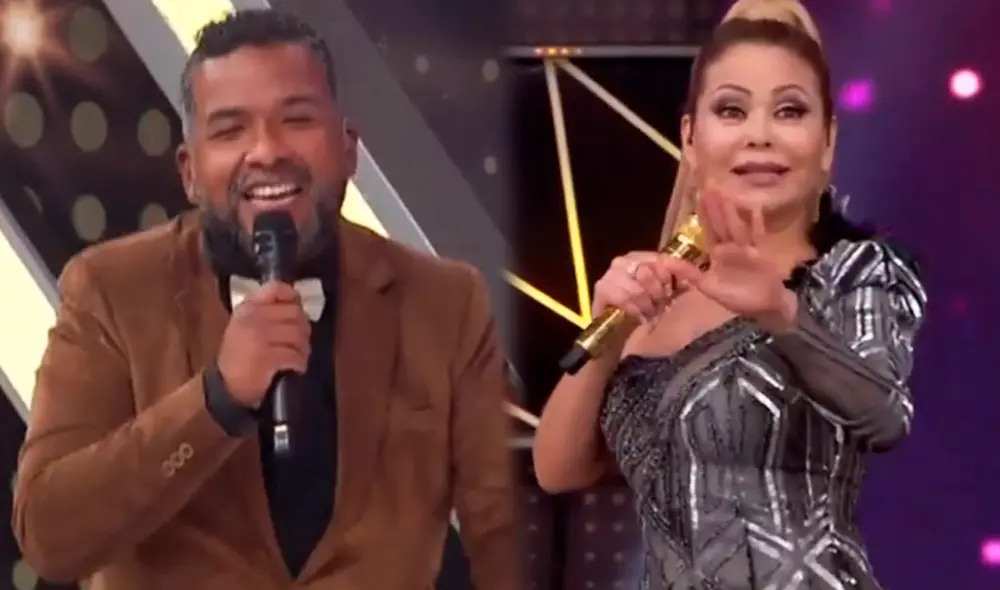 ‘Choca’ Mandros ingresó al set de televisión. Foto: capturas América TV