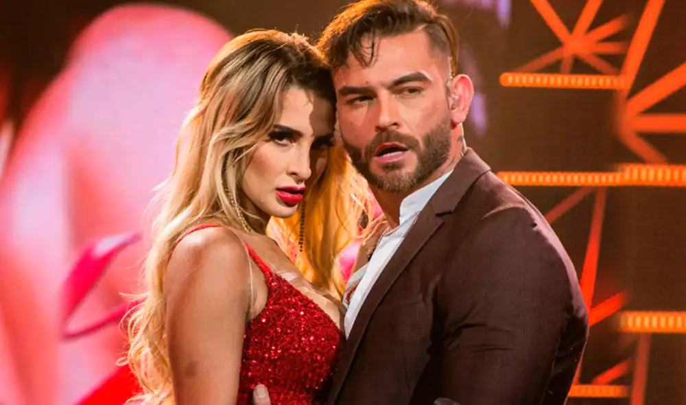 Ambos aclararon que aún no mantienen una relación formal. Foto: captura América TV Ambos aclararon que aún no mantienen una relación formal. Foto: captura América TV