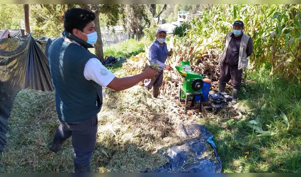 Agricultores de Amazonas se beneficiaron con la entrega de semillas y abono. Foto: Gorea