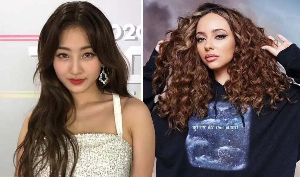 Jihyo y Jade Thirwall figuran como autoras de "First time". Foto: composición LR/JYP/Columbia Jihyo y Jade Thirwall figuran como autoras de "First time". Foto: composición LR/JYP/Columbia