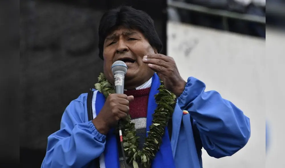 "La derecha golpista paralizó actividades e inversiones dañando la economía del pueblo y también la del productor”, zanjó Evo Morales. Foto: AFP