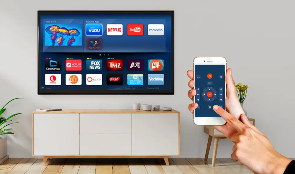 Te enseñamos cómo convertir tu smartphone en un control remoto para tu TV. Foto: Soom Apps