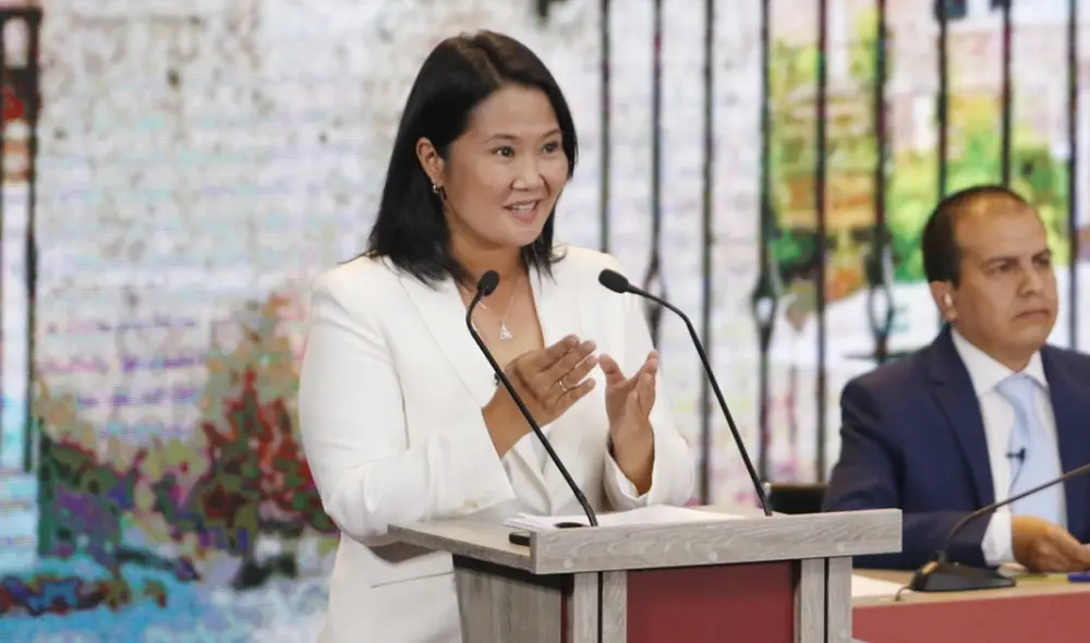 Keiko Fujimori Foto: Oswald Charca/La República Keiko Fujimori Foto: Oswald Charca/La República