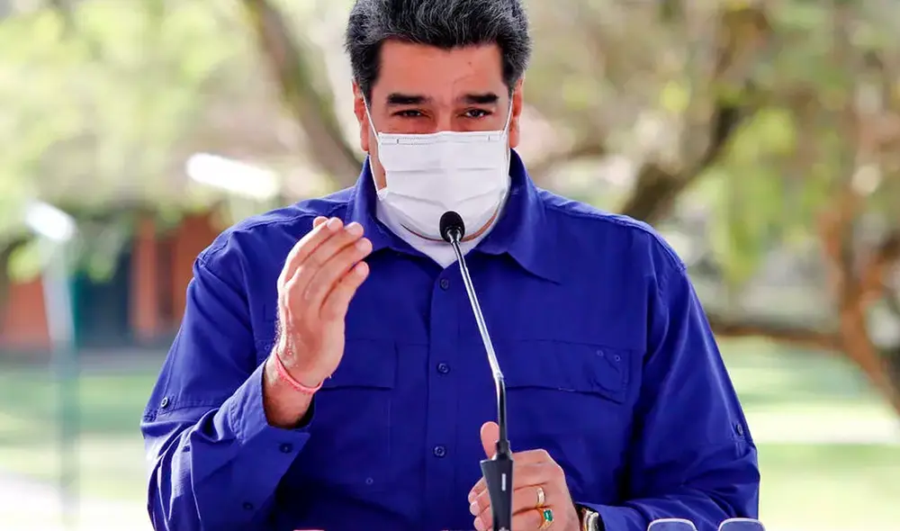 “Nosotros estamos buscando la de Johnson & Johnson, la Janssen. Esa se la hemos pedido al sistema Covax”, afirmó Maduro. Foto: AFP “Nosotros estamos buscando la de Johnson & Johnson, la Janssen. Esa se la hemos pedido al sistema Covax”, afirmó Maduro. Foto: AFP