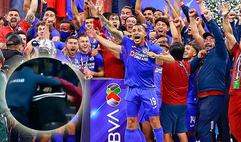 Festejo de Cruz Azul campeón del Clausura de Liga MX 2021. Foto: Cruz Azul Festejo de Cruz Azul campeón del Clausura de Liga MX 2021. Foto: Cruz Azul