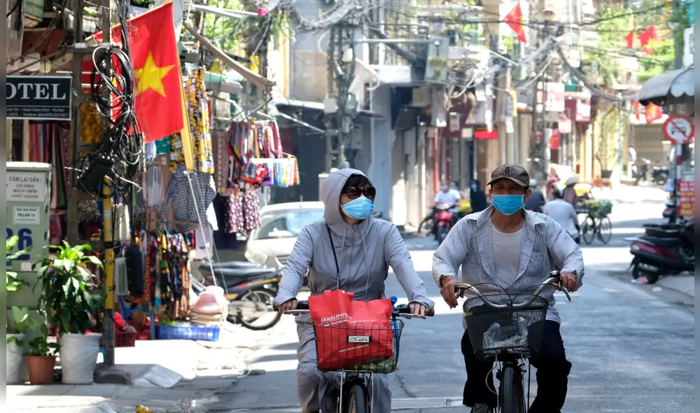 Nueva variante de la COVID-19 ataca Vietnam en medio de un lento proceso de vacunación. Foto: EFE Nueva variante de la COVID-19 ataca Vietnam en medio de un lento proceso de vacunación. Foto: EFE