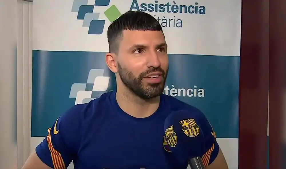 Agüero dejó el Manchester City luego de 10 años para volver a jugar en España con el Barcelona. Foto: captura difusión Agüero dejó el Manchester City luego de 10 años para volver a jugar en España con el Barcelona. Foto: captura difusión
