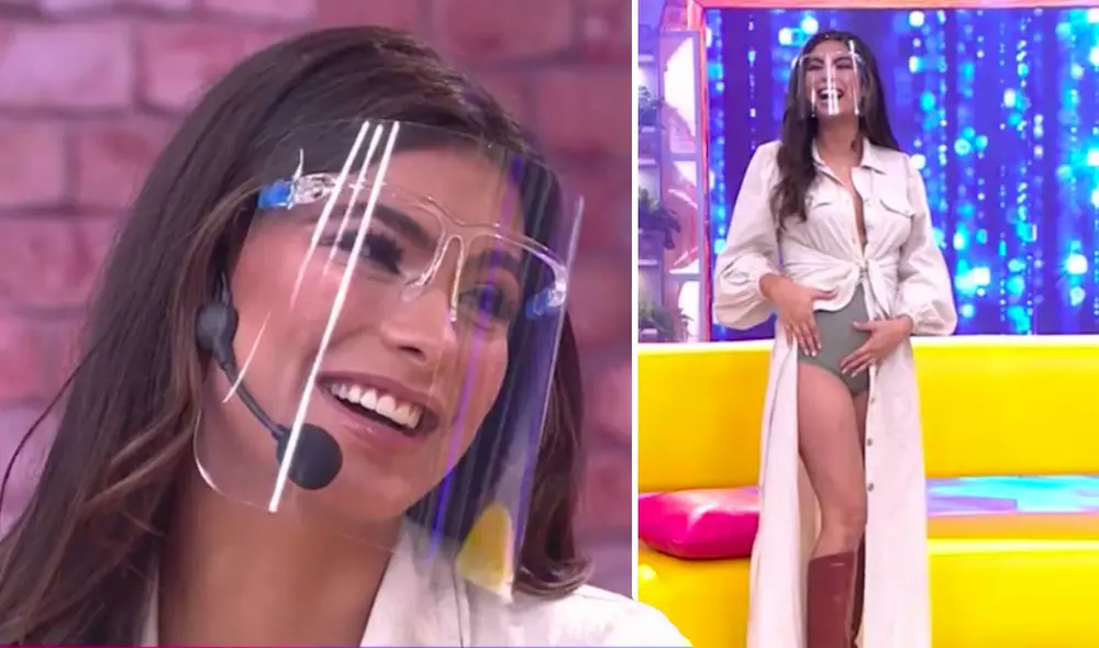 Ivana Yturbe también recalcó que ha adoptado muchos cuidados debido a su anterior pérdida. Foto: captura América TV