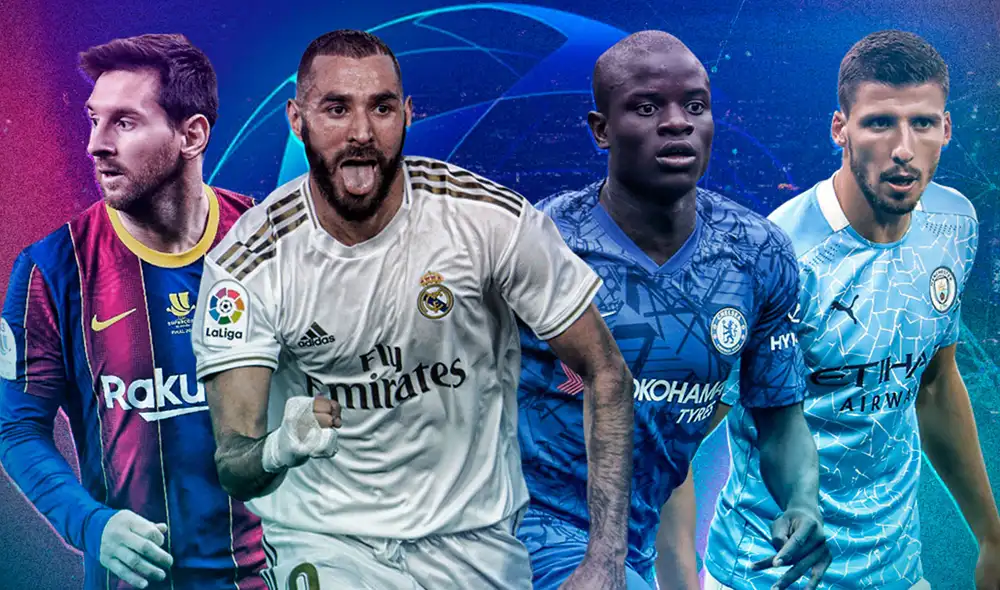 UEFA dio a conocer el equipo ideal de la Champions League edición 2020-21. Foto: Gerson Cardoso/La República UEFA dio a conocer el equipo ideal de la Champions League edición 2020-21. Foto: Gerson Cardoso/La República