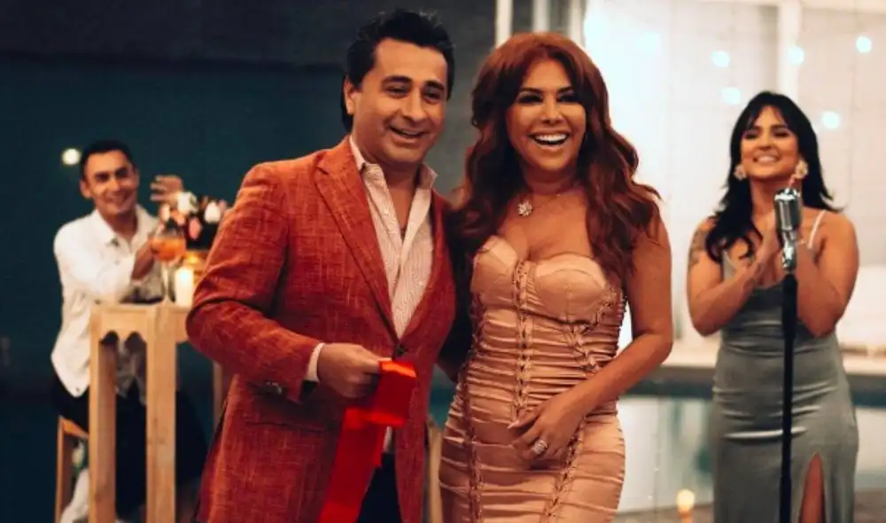 Magaly Medina precisó que aún no se encuentran conviviendo: “Lo vamos a hacer en los próximos días. Foto: captura ATV. Foto: Instagram Magaly Medina precisó que aún no se encuentran conviviendo: “Lo vamos a hacer en los próximos días. Foto: captura ATV. Foto: Instagram