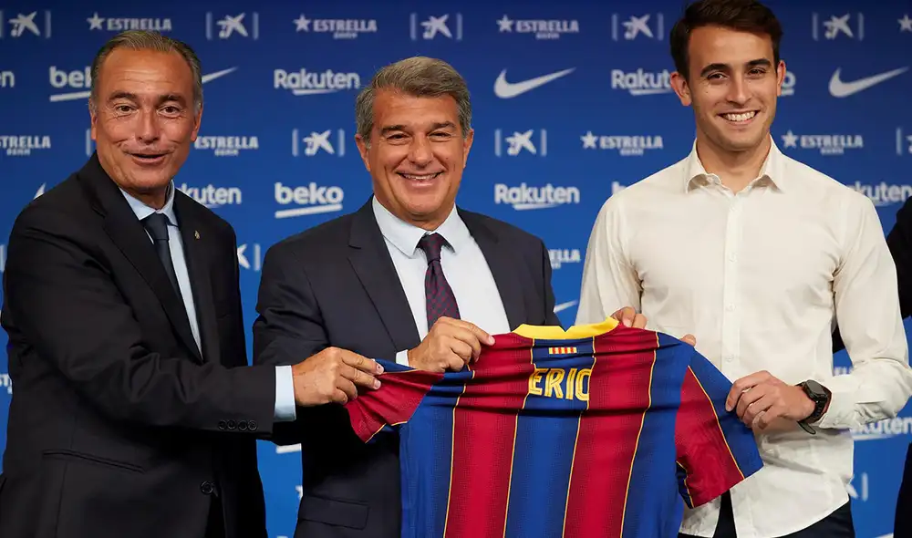 García había dejado el Barcelona antes de debutar con el primer equipo. Foto: EFE García había dejado el Barcelona antes de debutar con el primer equipo. Foto: EFE