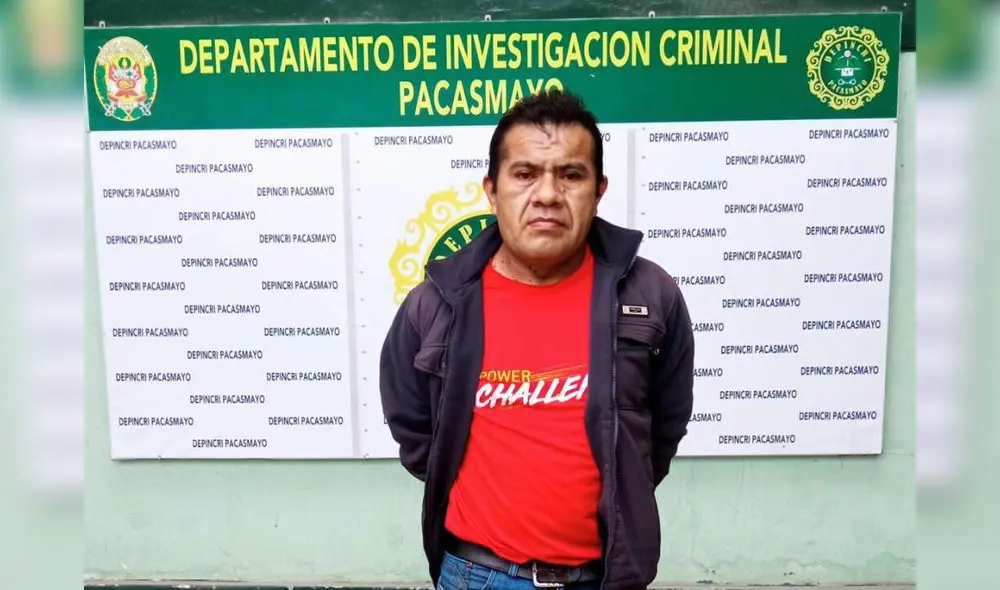 Francisco Quispe fue intervenido al interior de un búngalo en Pacasmayo. Foto: PNP Francisco Quispe fue intervenido al interior de un búngalo en Pacasmayo. Foto: PNP