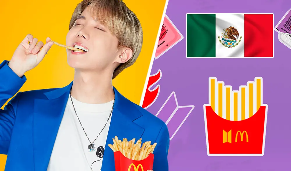 Continúa el lanzamiento de BTS Meal por más países en el mundo. Foto: composición LR/McDonald's