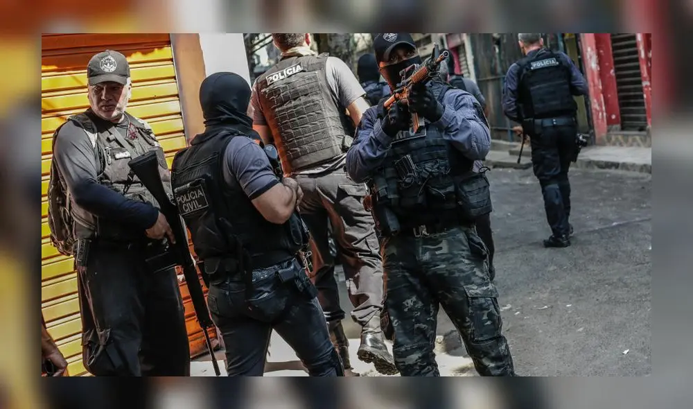 Una operación policial causó la mayor masacre en la historia de Río de Janeiro. Foto: EFE
