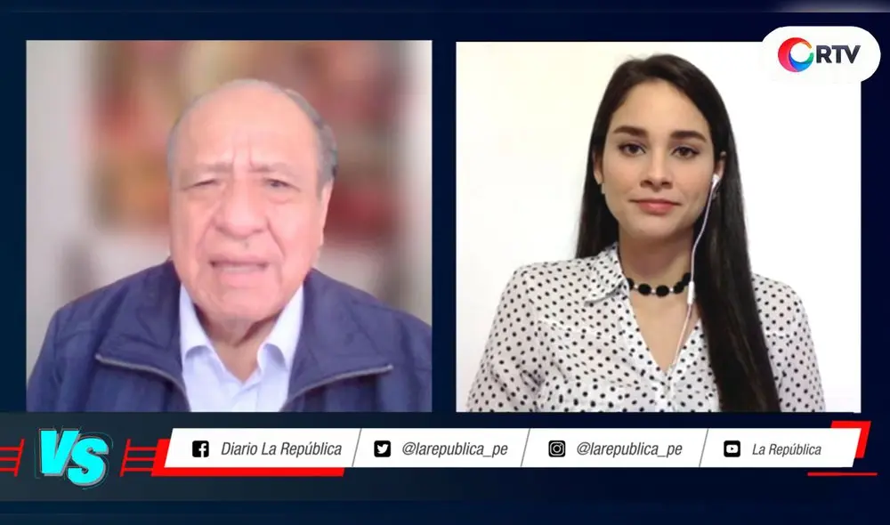 Defiende propuesta. San Román aseguró que entrega de bonos, como ha señalado lideresa de FP, es posible gracias que el Perú está sujeto a crédito. Foto: captura/RTV