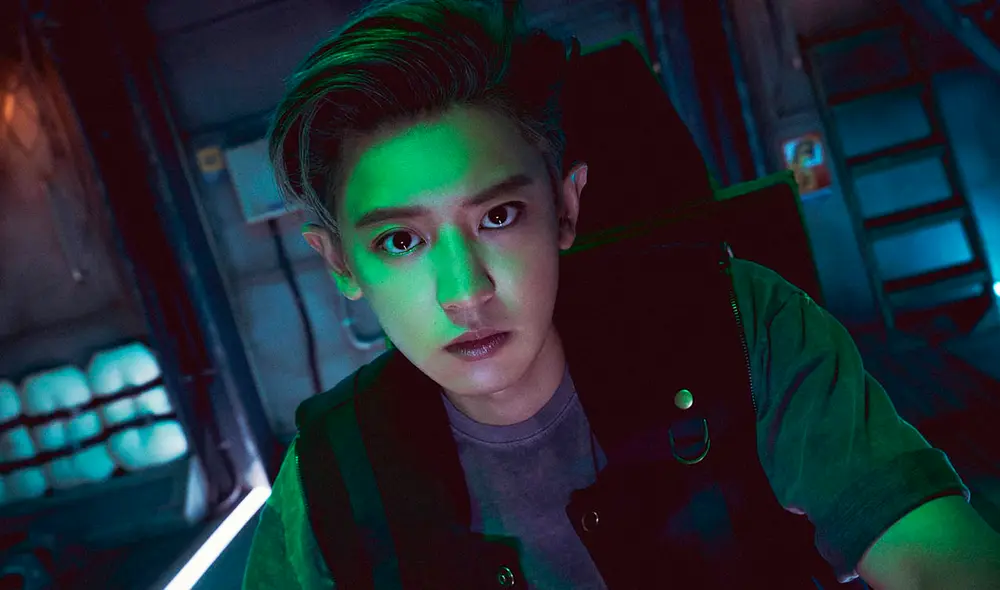 Park Chanyeol en foto de Don't fight the feeling, nuevo álbum de EXO. Foto: SM Entertainment