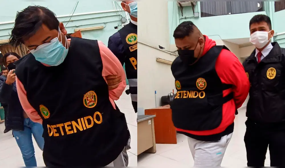 Delincuentes fueron capturados por la PNP. Foto: Joel Robles/URPI -LR