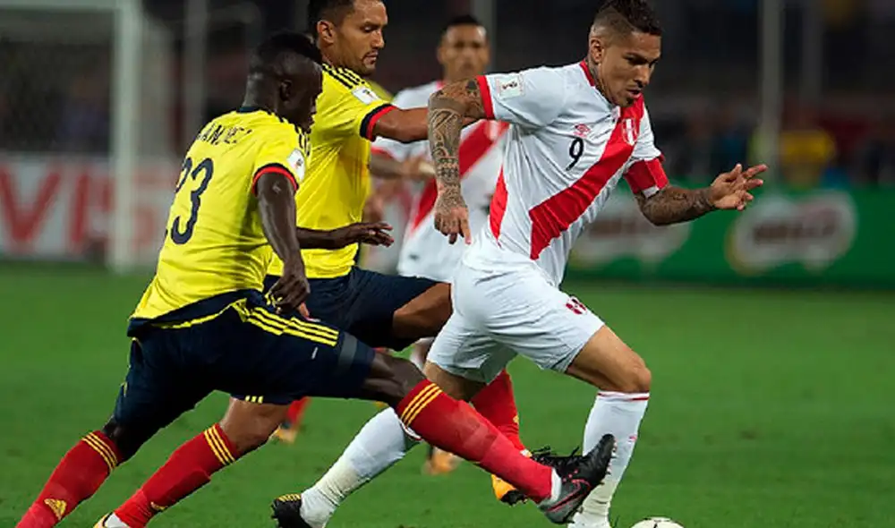 Perú y Colombia se verán las caras este jueves 3 de junio en el Estadio Nacional. Foto: AFP Perú y Colombia se verán las caras este jueves 3 de junio en el Estadio Nacional. Foto: AFP