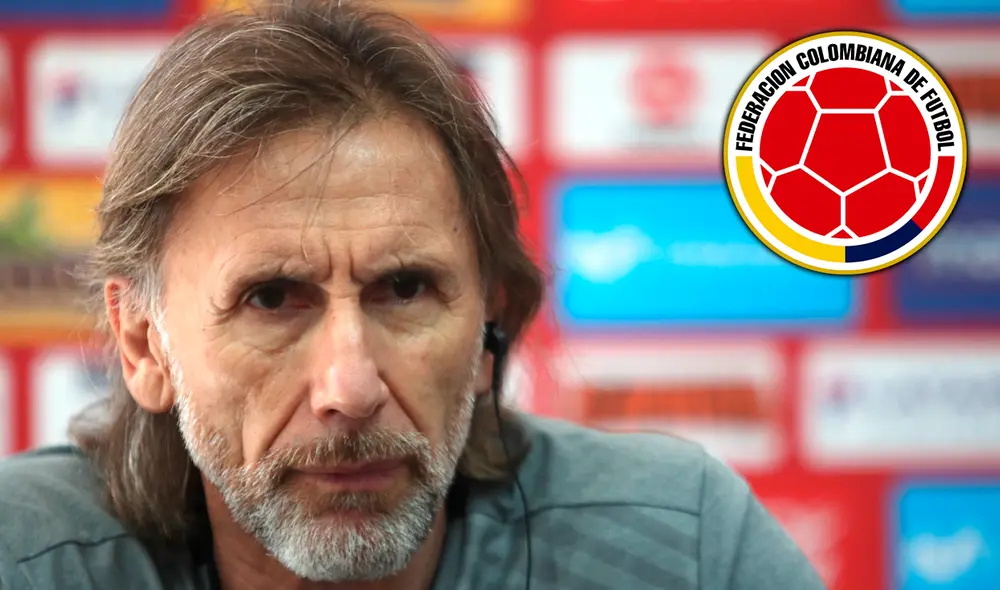 Ricardo Gareca se refirió al partido entre Perú y Colombia por Eliminatorias Qatar 2022. Foto: Hugo Diaz