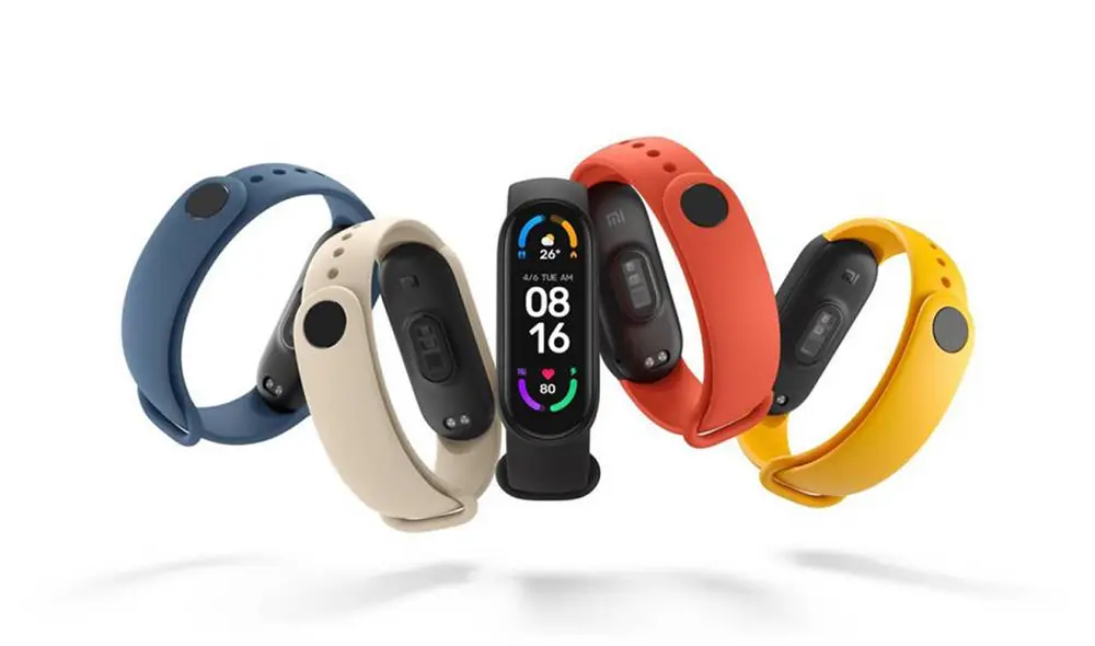 Esta pulsera de Xiaomi está disponible en varios colores y sus correas son intercambiables. Foto: Xiaomi Esta pulsera de Xiaomi está disponible en varios colores y sus correas son intercambiables. Foto: Xiaomi