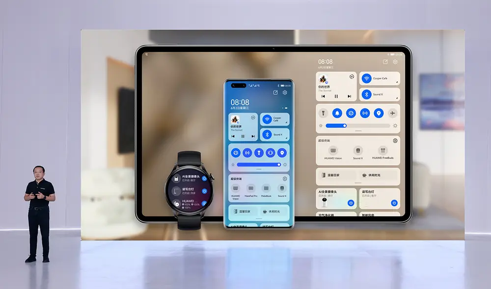 La compañía reveló que HarmonyOS 2 permitirá acceder a una experiencia inteligente fluida a través de múltiples dispositivos. Foto: Huawei La compañía reveló que HarmonyOS 2 permitirá acceder a una experiencia inteligente fluida a través de múltiples dispositivos. Foto: Huawei