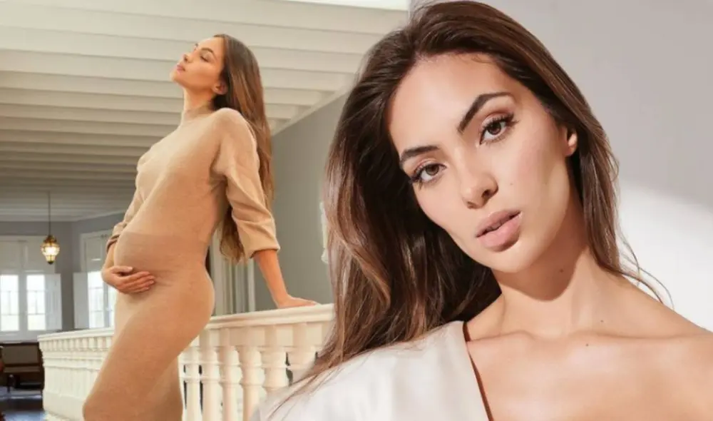 La modelo se encuentra en los últimos meses de gestación. Foto: Natalie Vértiz/Instagram