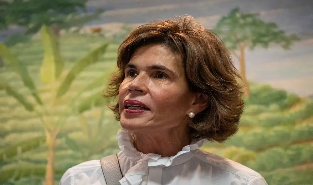 Cristiana Chamorro, de 67 años e hija de la exmandataria Violeta Barrios de Chamorro, declaró su intención de representar a la oposición como candidata única para los comicios del 7 de noviembre en Nicaragua. Foto: AFP
