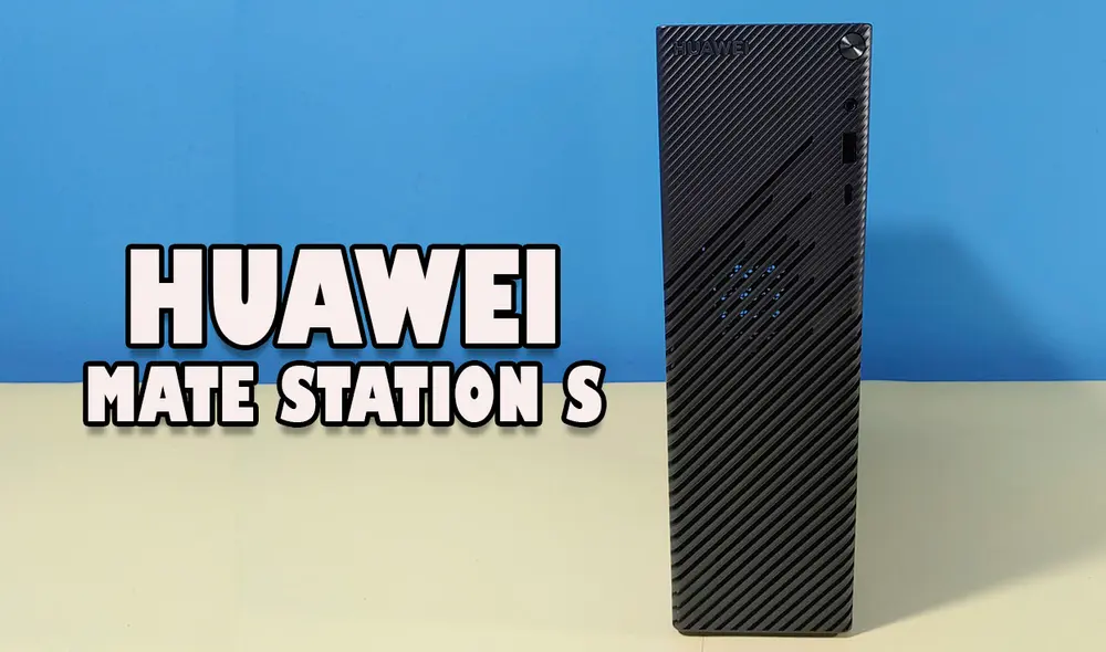La Huawei MateStation S tiene un SSD de 256 GB. Foto: Edson Henriquez