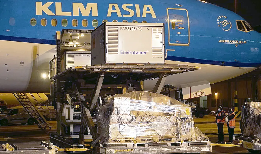 Nuevo lote. Llegaron 700.000 dosis de la vacuna Sinopharm. Foto: difusión Nuevo lote. Llegaron 700.000 dosis de la vacuna Sinopharm. Foto: difusión