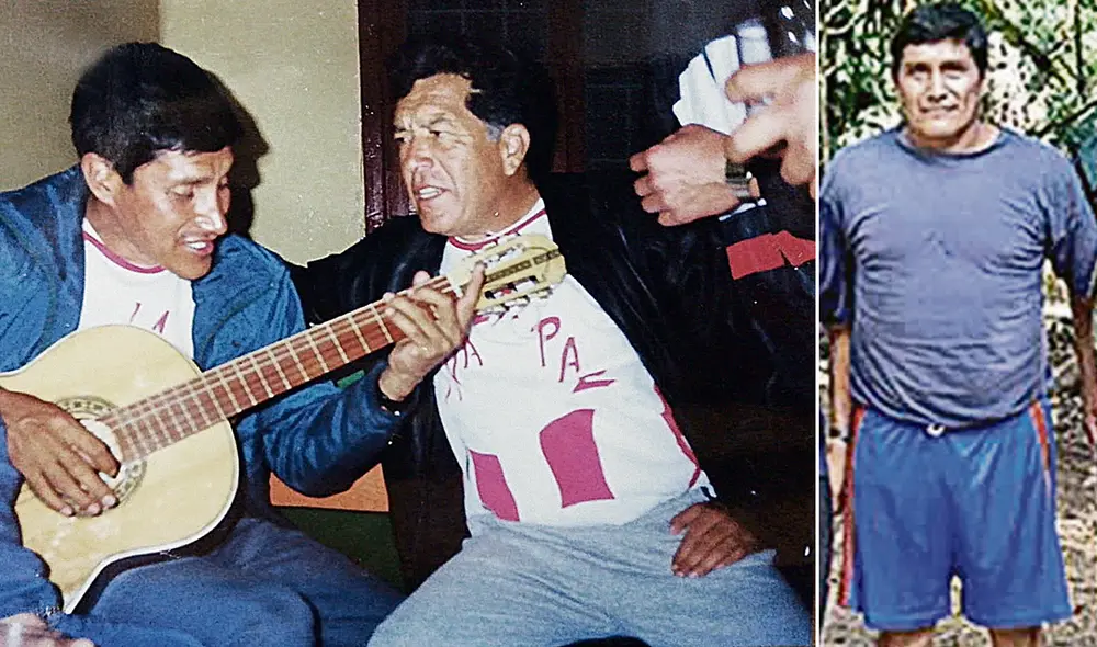 Vínculo comprobado. Jorge Quispe Palomino con el general Fournier durante el cautiverio del primero, a la derecha, reincorporado como líder del MPCP. Foto: composición La República