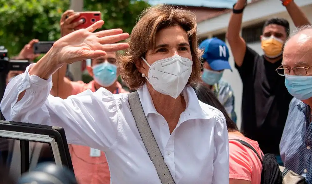 La Fiscalía solicitó, además, la inhabilitación para cargos públicos a Chamorro, la figura de la oposición con mayor probabilidad de ganar las elecciones de noviembre. Foto: AFP La Fiscalía solicitó, además, la inhabilitación para cargos públicos a Chamorro, la figura de la oposición con mayor probabilidad de ganar las elecciones de noviembre. Foto: AFP