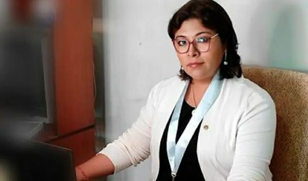Betssy Chávez, virtual congresista de Perú Libre. Foto: captura de Twitter Betssy Chávez, virtual congresista de Perú Libre. Foto: captura de Twitter
