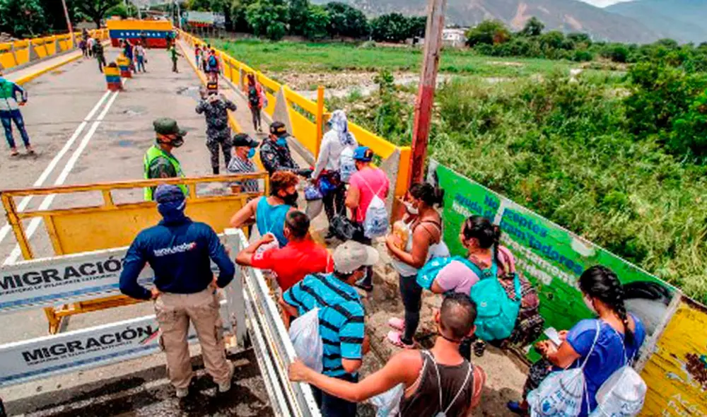 Migración Colombia detalló que el ingreso al país por los pasos fronterizos con Venezuela se hará de acuerdo al número final del documento de identificación del viajero. Foto: AFP