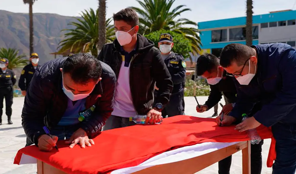 Se busca que el mensaje sea de la unión y hermandad. Foto: RSD Se busca que el mensaje sea de la unión y hermandad. Foto: RSD