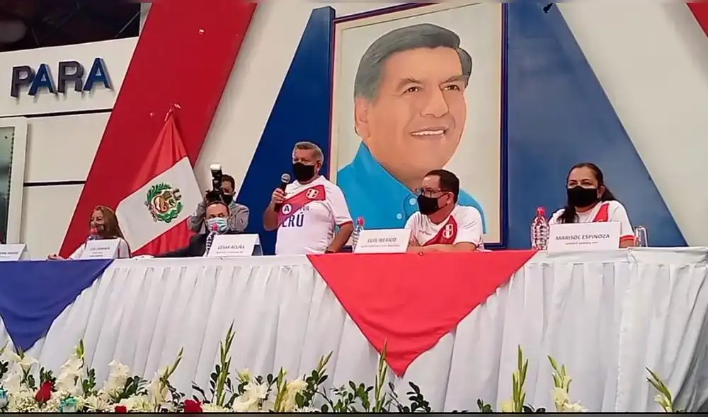 Líder de APP y equipo reiteran su apoyo a Fujimori. Foto: captura de video Líder de APP y equipo reiteran su apoyo a Fujimori. Foto: captura de video